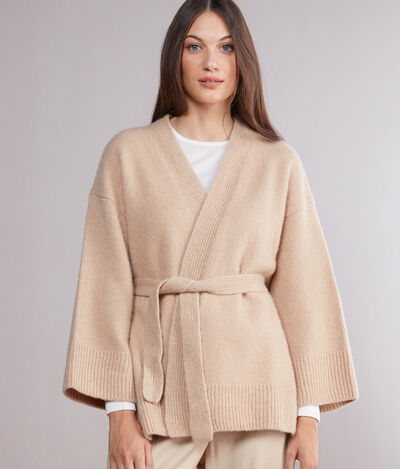 Cashmere and Silk Kimono Cape Sweater