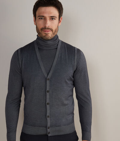 Gilet in Cashmere Ultralight