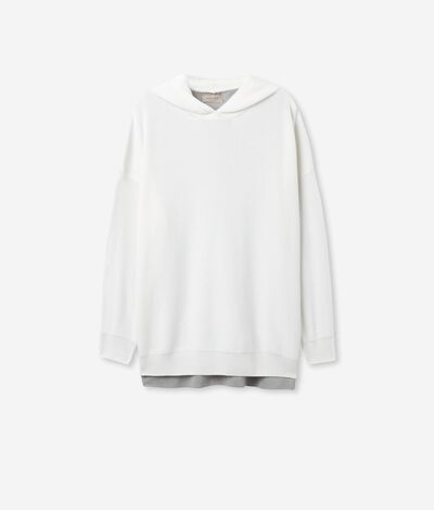 Silk and Cotton Sweatshirt