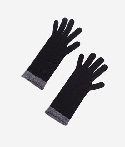 Γάντια bicolore απο μαλλί