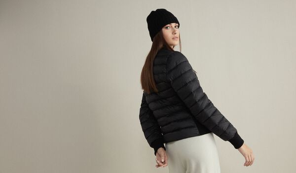 Long-sleeved Quilted Jacket