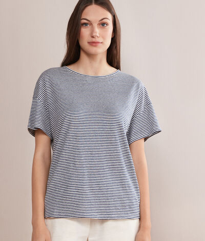 Striped Linen T-shirt