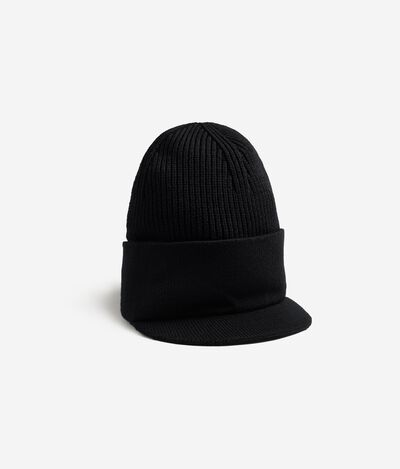 Peaked Wool Hat