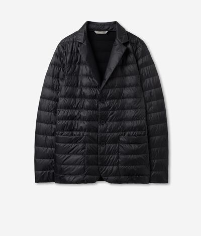 Down Jacket with Cashmere