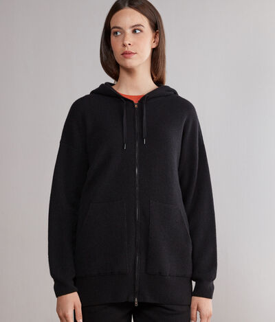Ultrasoft Cashmere Zip-Up Sweatshirt