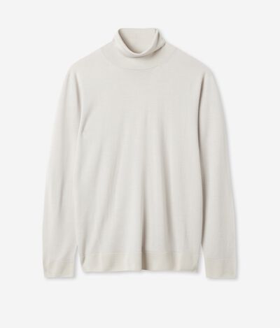 Ultralight cashmere turtleneck sweater