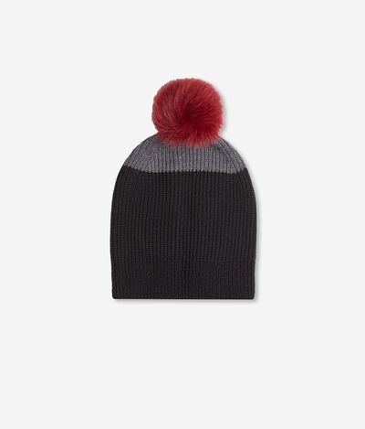 Colour Block Wool Hat