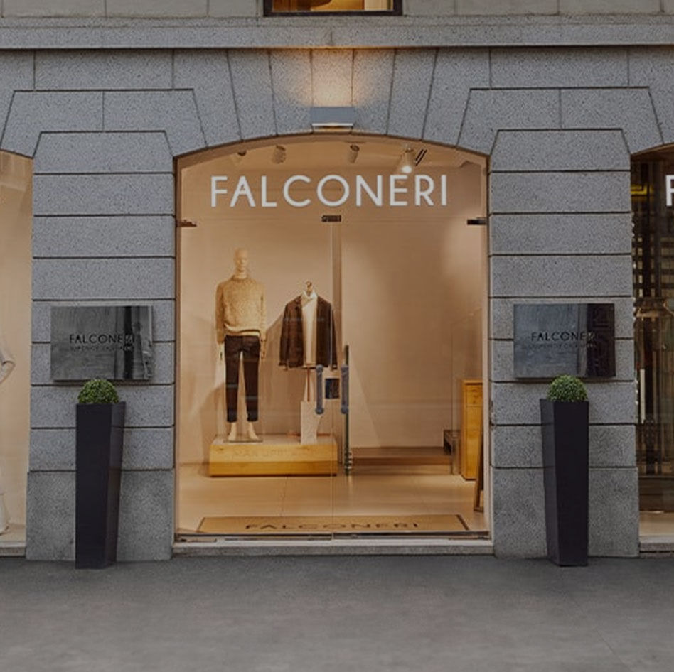 Falconeri abbigliamento clearance