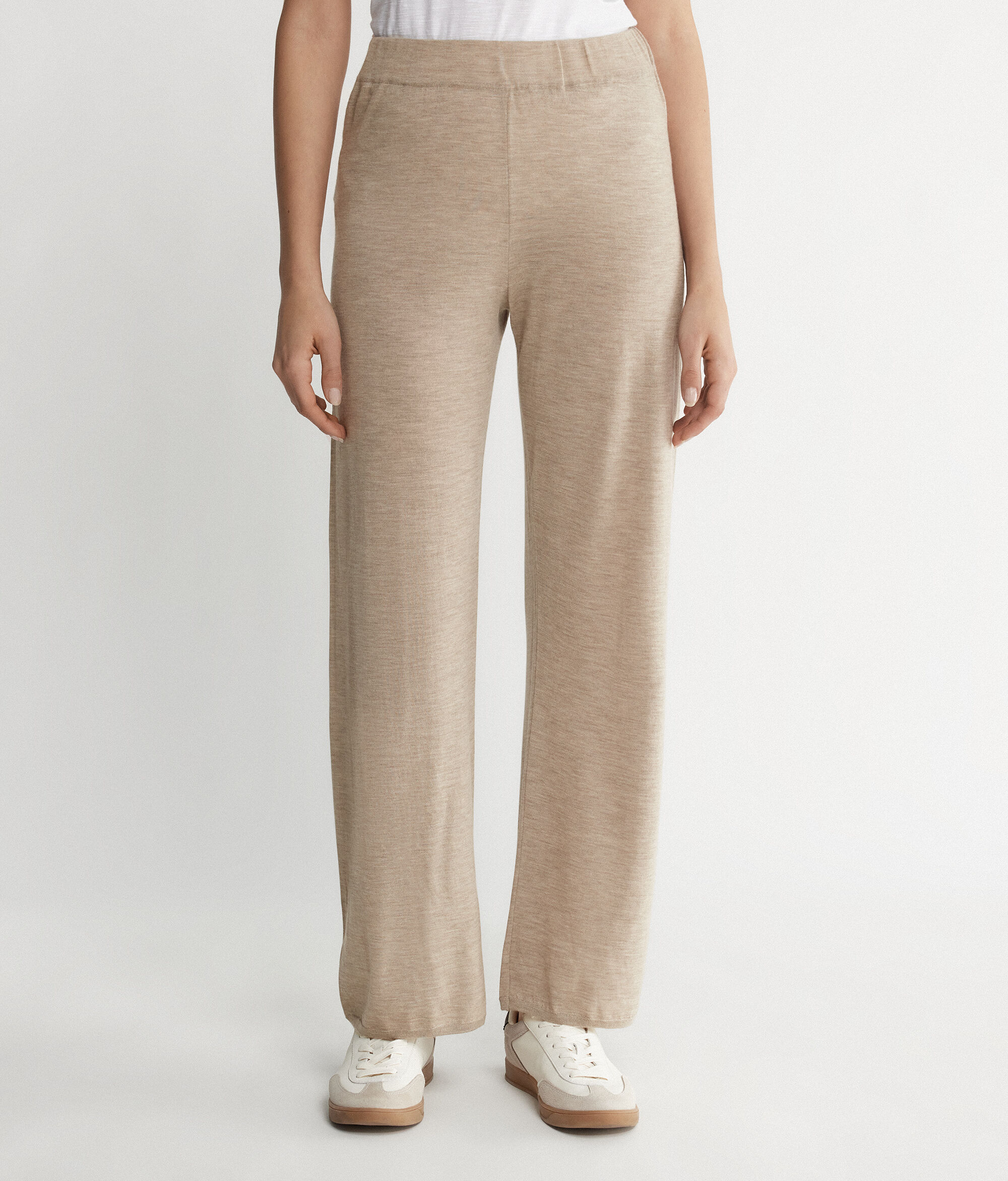 Ultrafine Cashmere Palazzo Pants