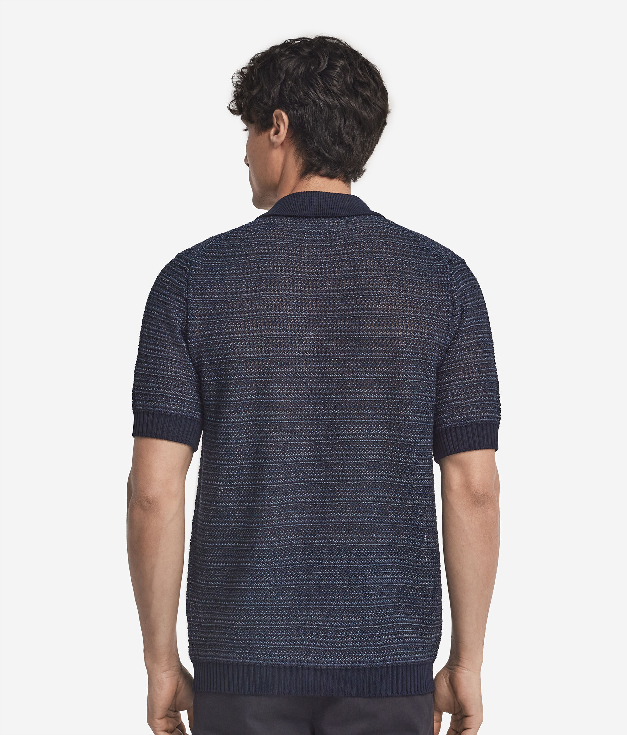 Short-sleeved polo shirt