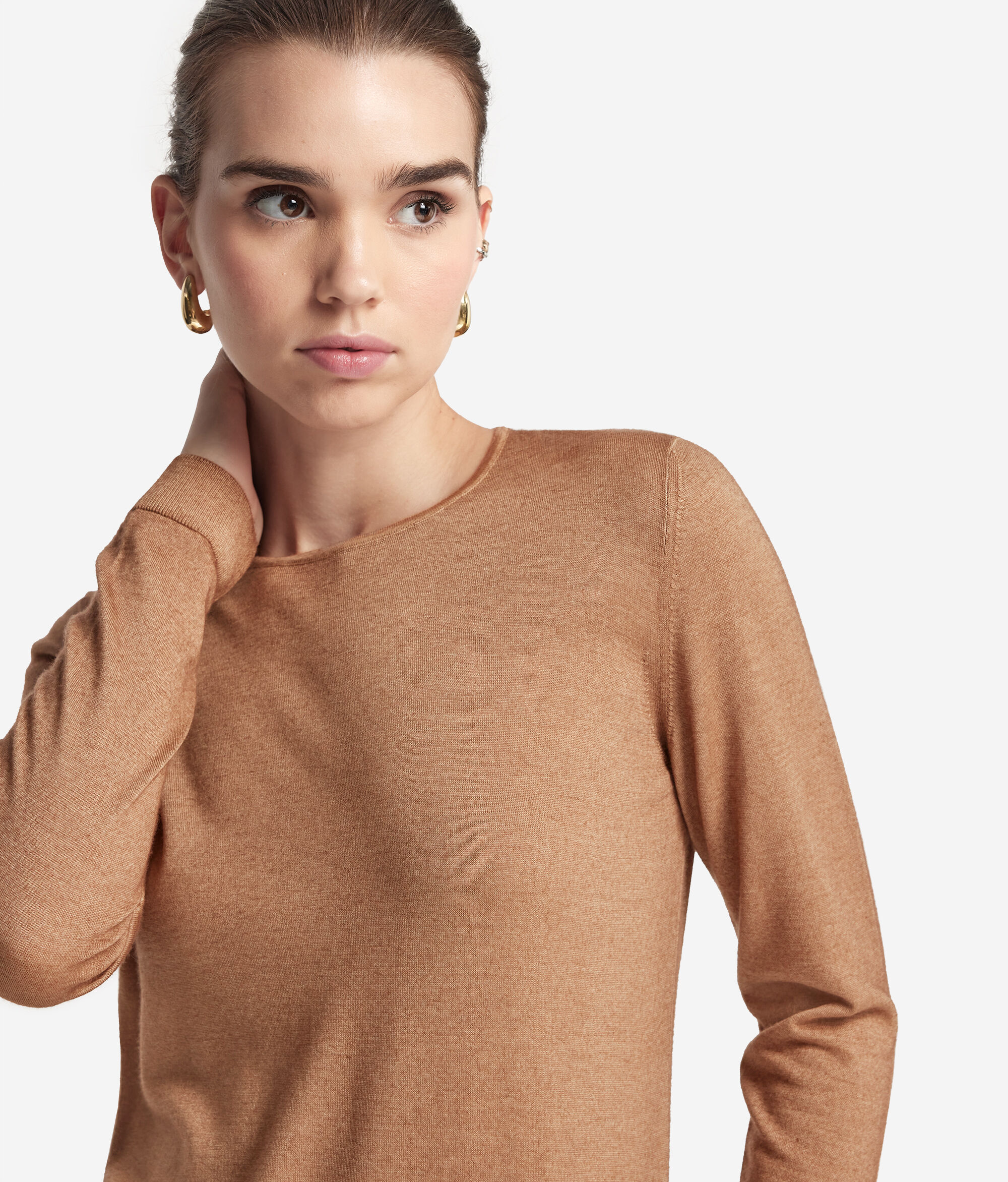 Jersei de coll rodó de Cashmere Ultrafine