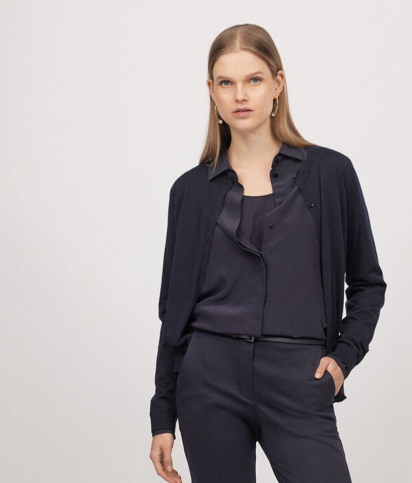Camicia in Seta con Colletto