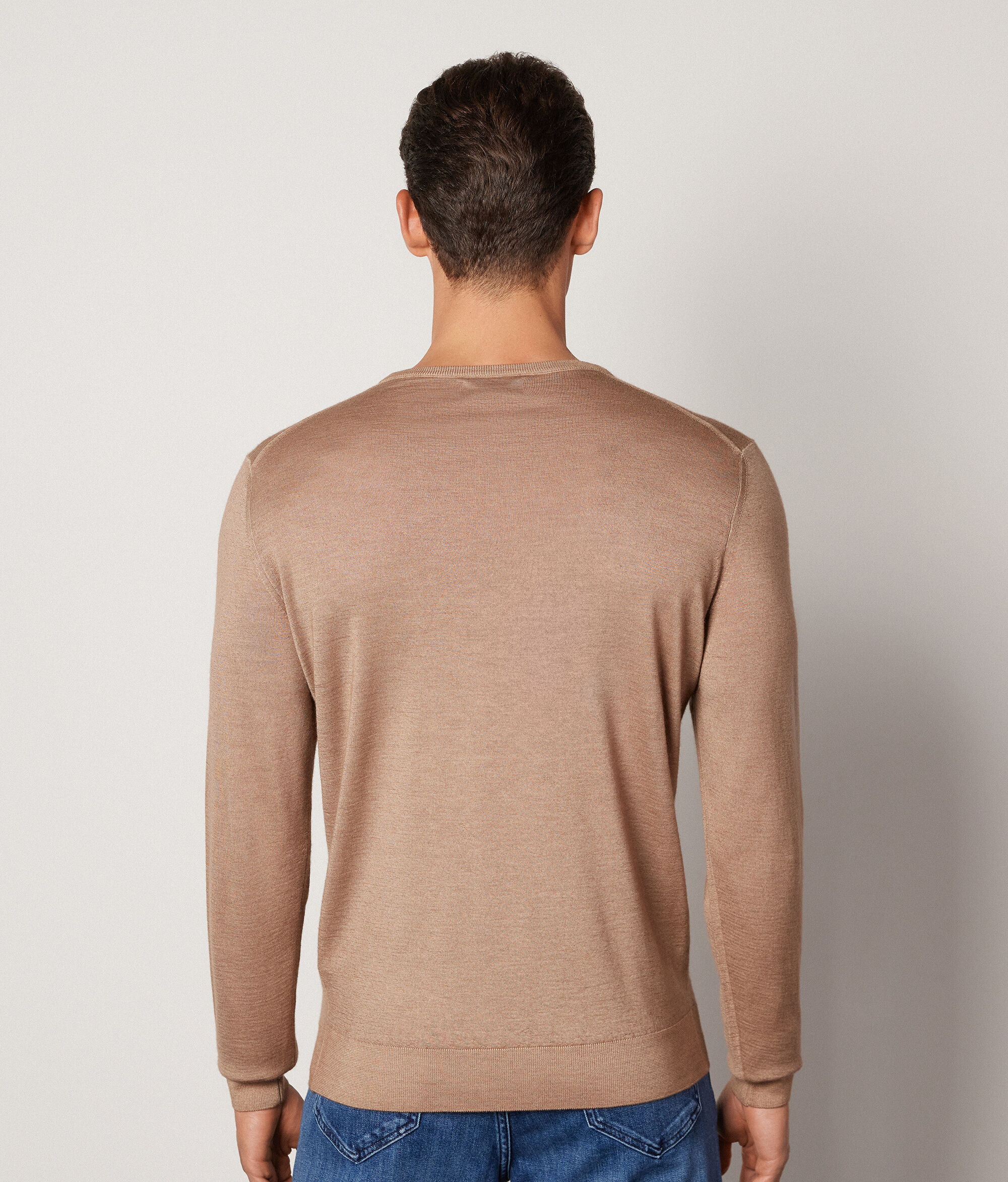 Round-Neck Ultrafine Cashmere Jumper