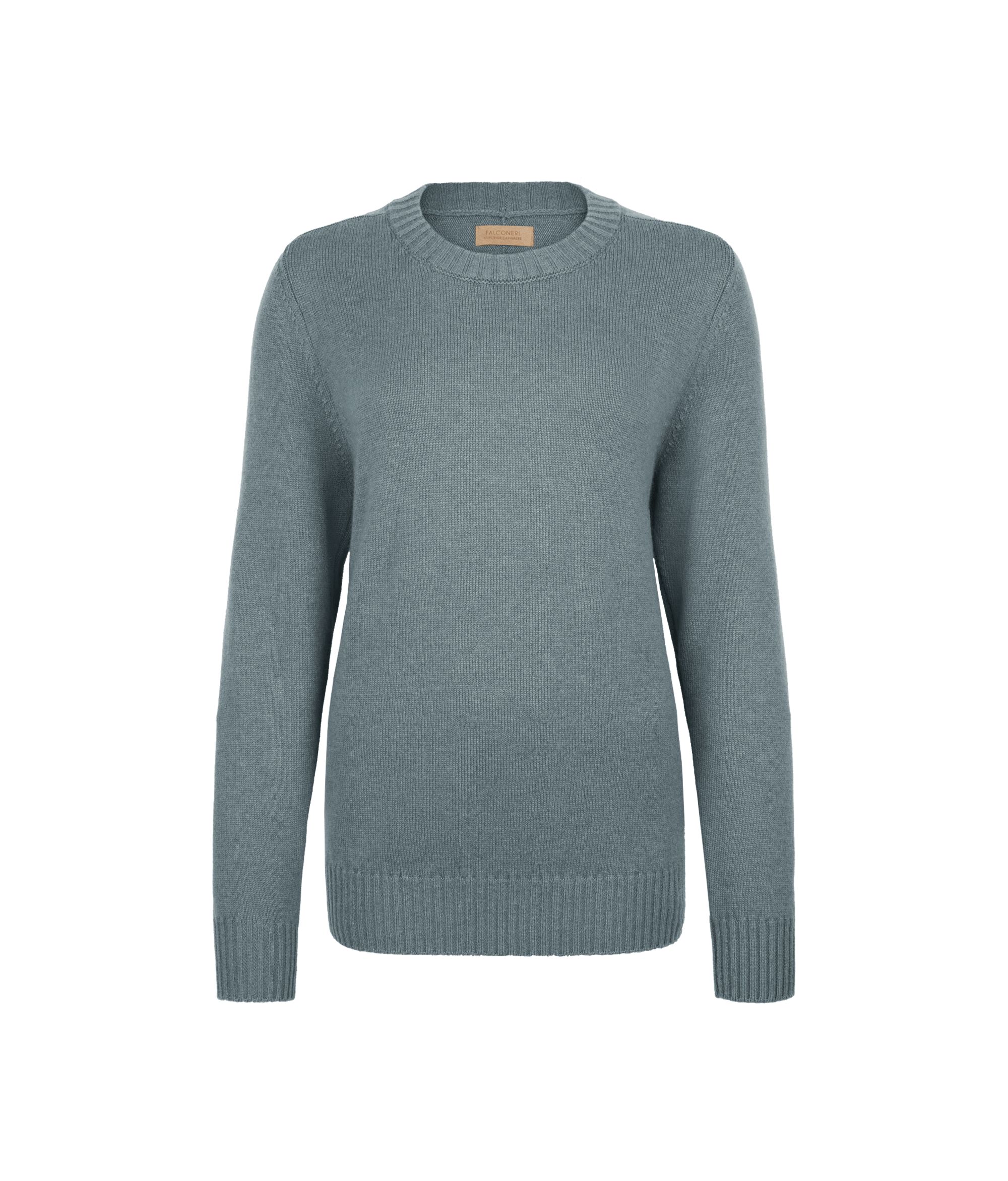 Girocollo con spalla martello in Cashmere Ultrasoft