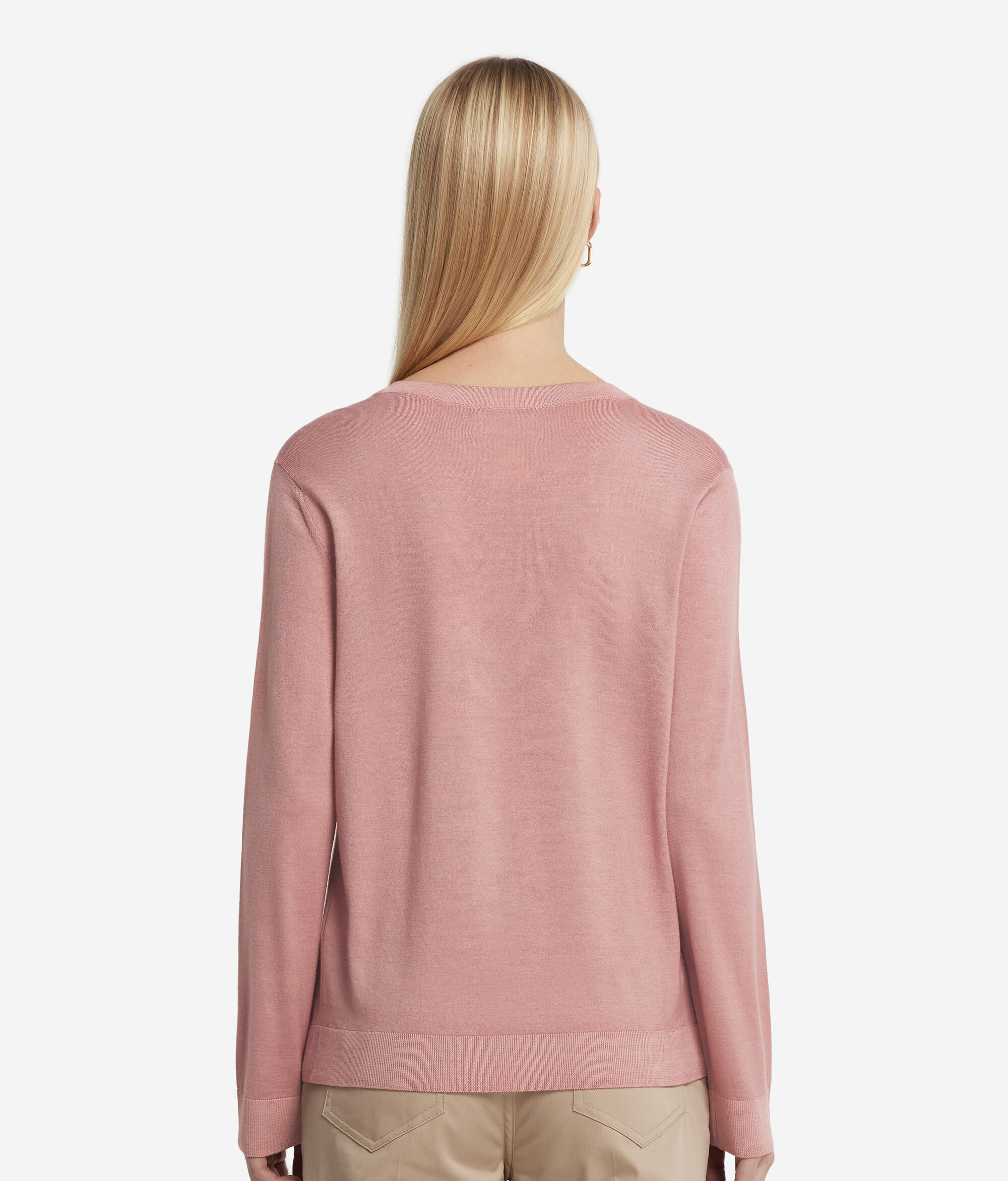 Ultrafine Cashmere V-Neck Sweater