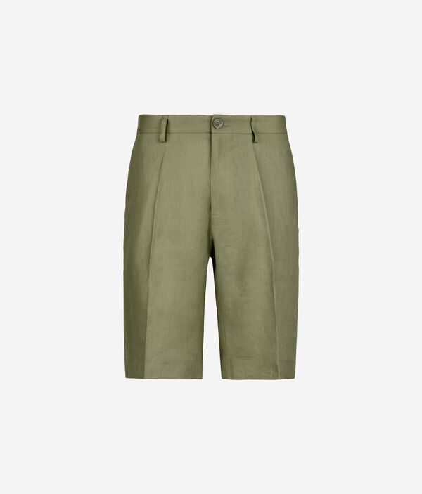 Шорты изо льна