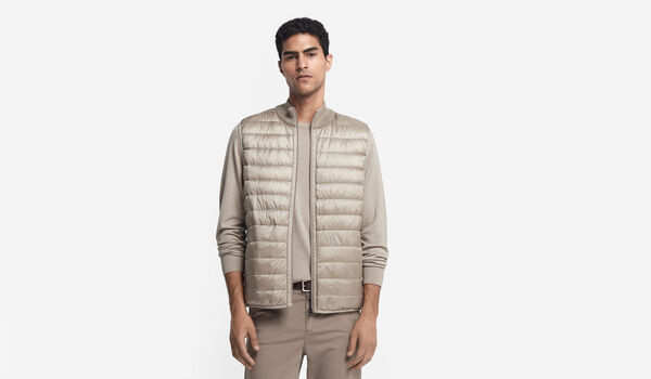 Reversible Cashmere Down Gilet