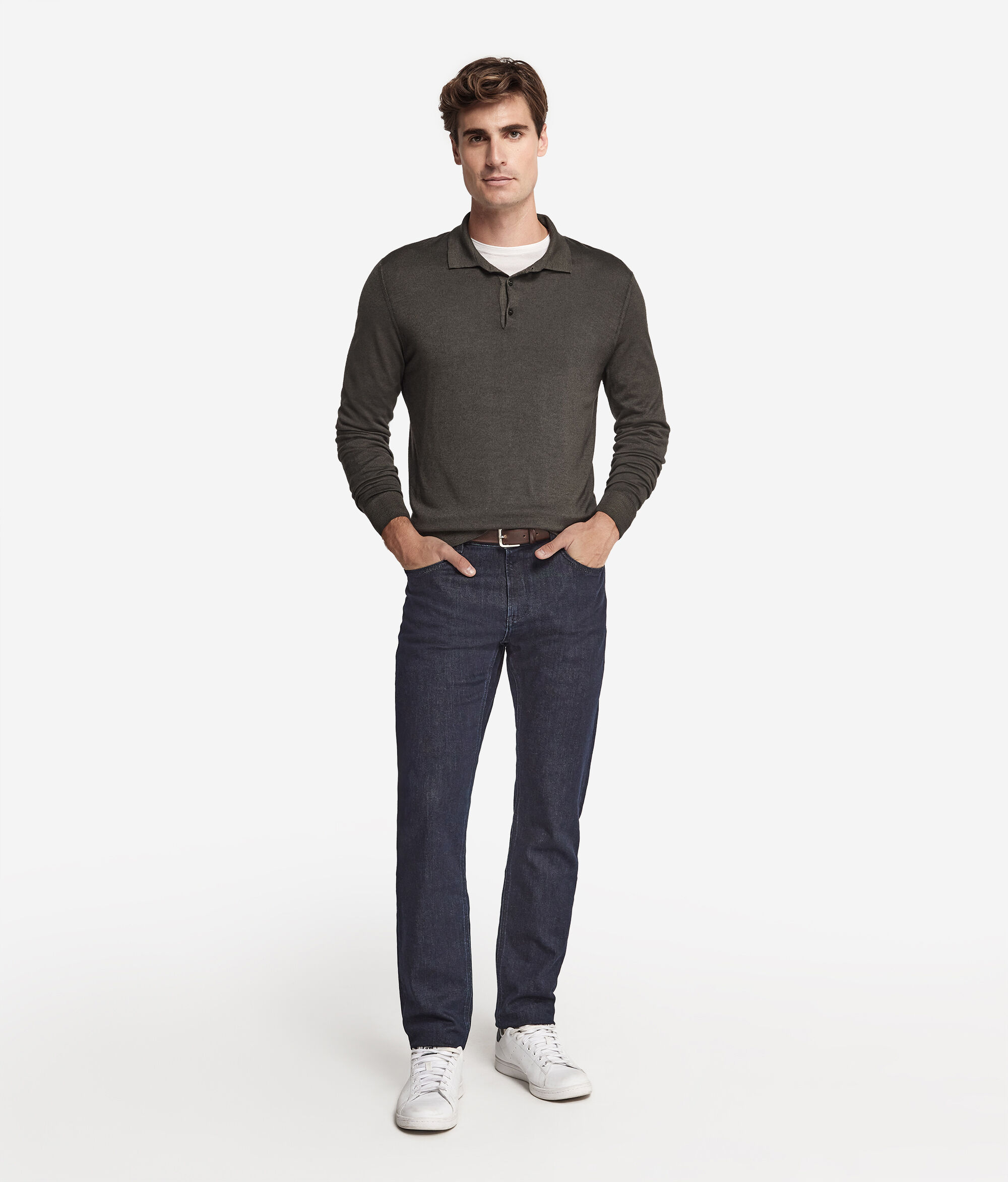 Ultrafine Cashmere Polo Shirt
