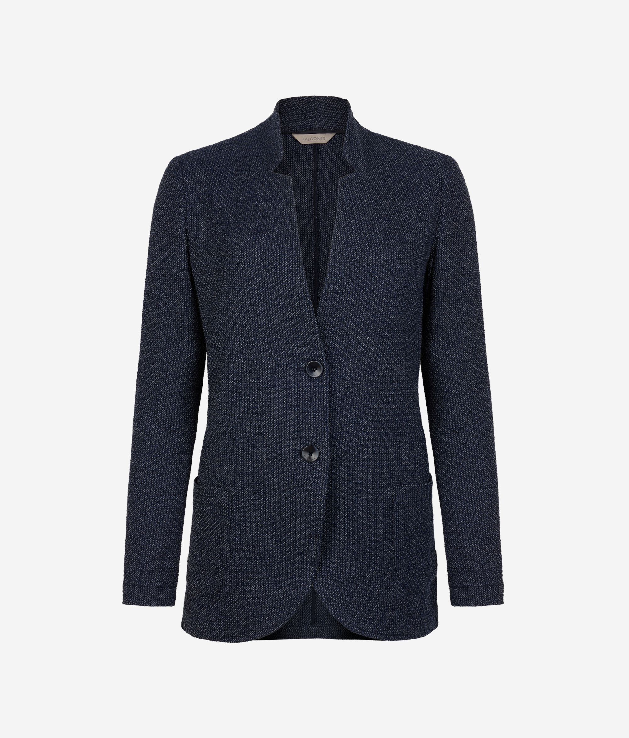 Maskuliner Mouliné-Blazer