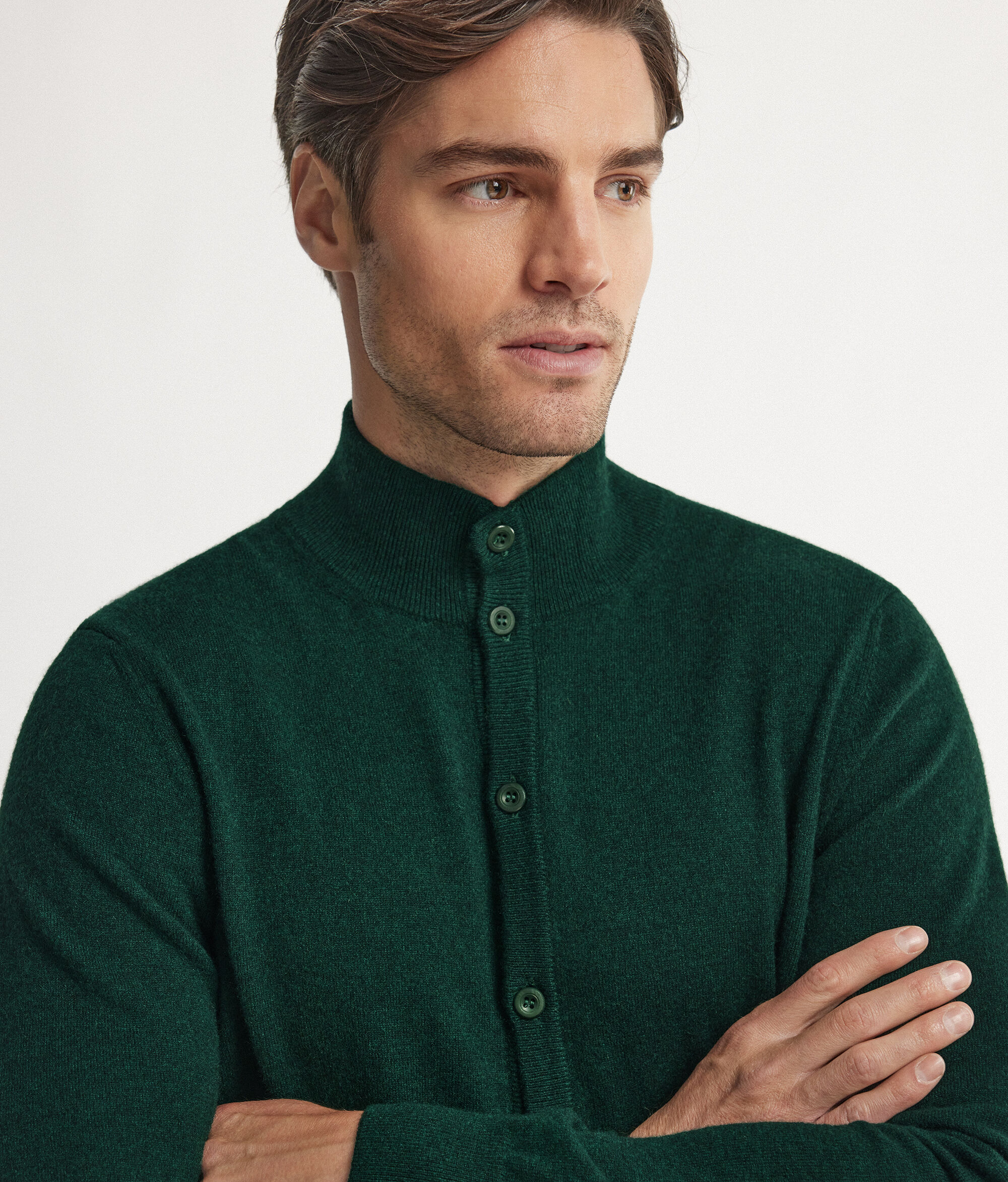 Cardigans homme à boutons en cachemire ultra-doux
