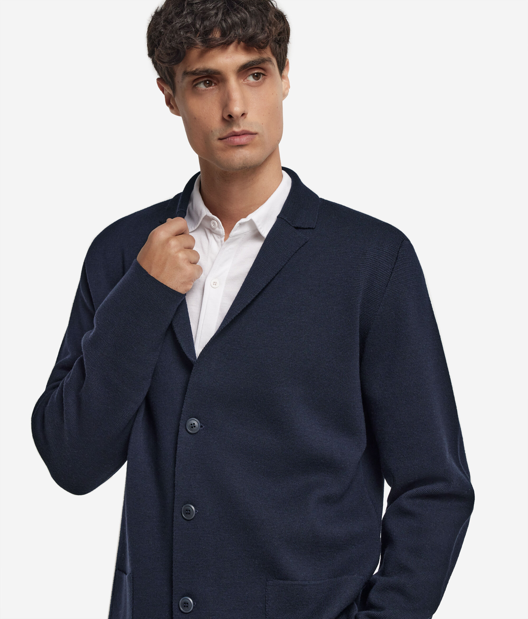 Пиджак из шерсти