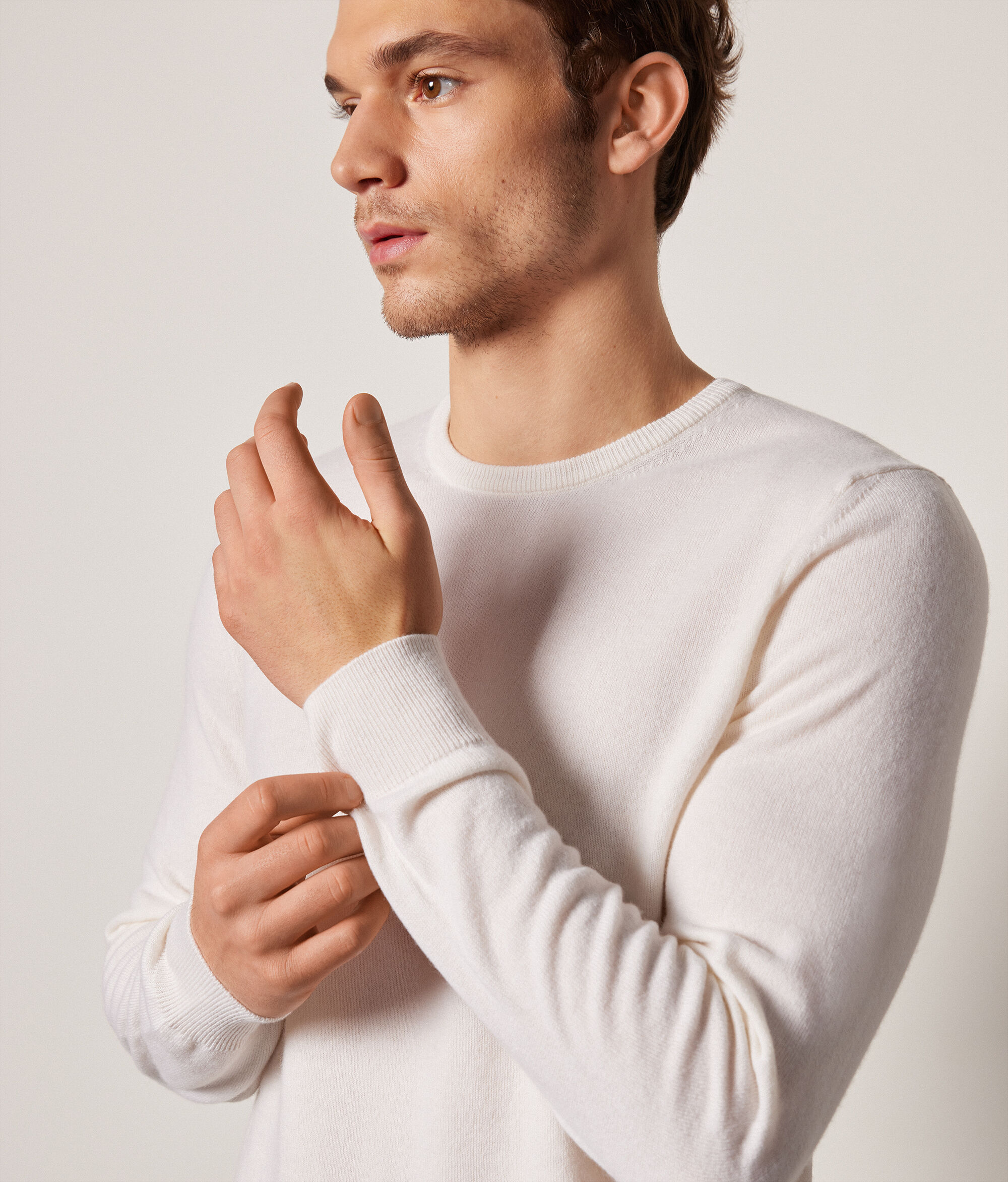 Jersei de coll rodó de Cashmere Ultrasoft