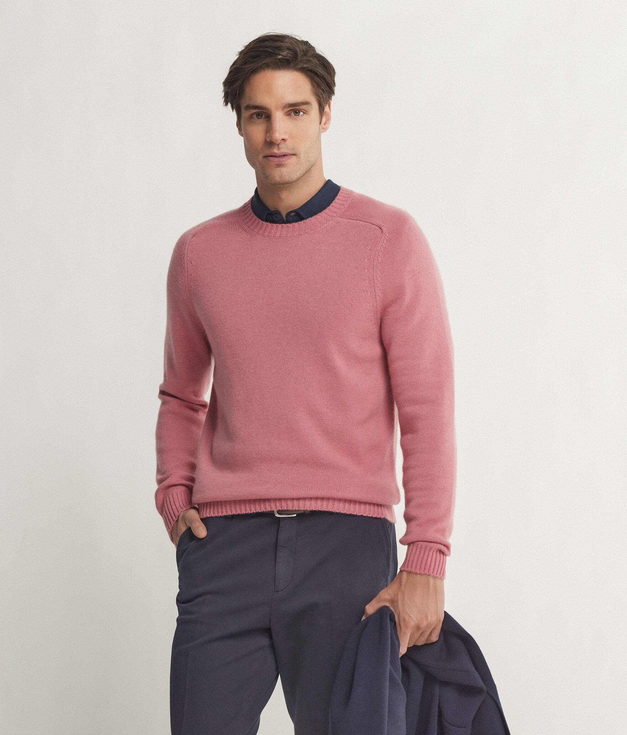 Jersei de coll rodó de Cashmere Ultrasoft