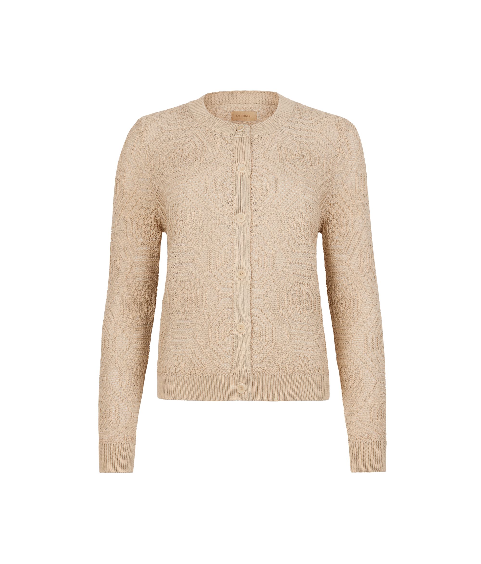 Gilet à motif géométrique