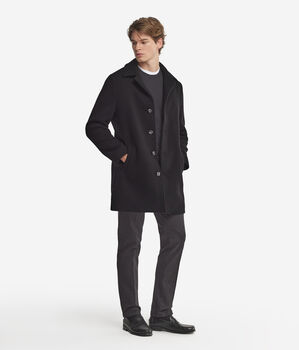 Ultrasoft Cashmere Single-Breasted Coat