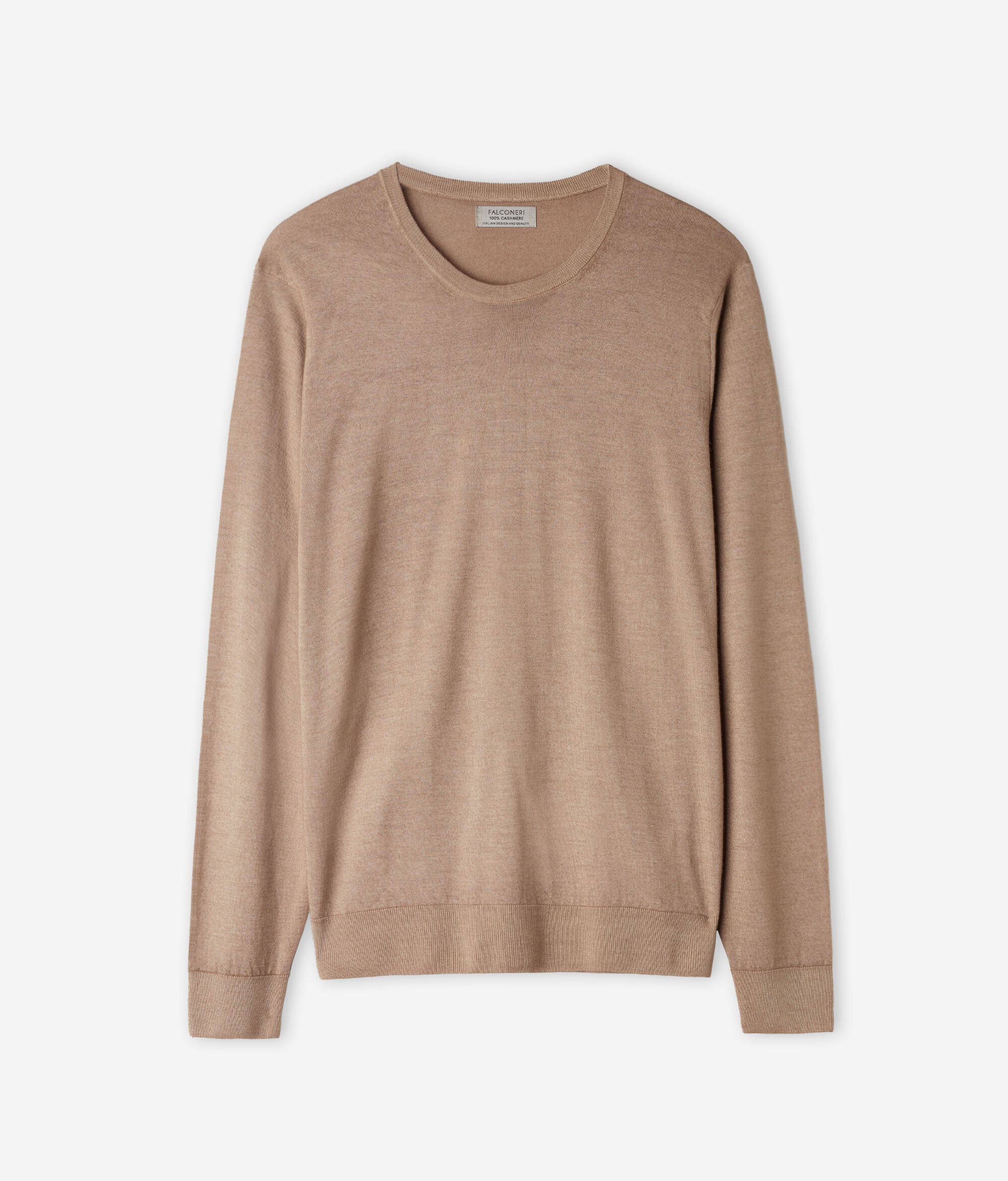 Round-Neck Ultrafine Cashmere Jumper