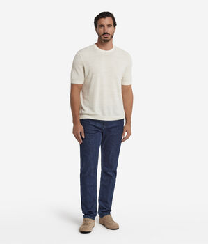 Linen and Cotton T-Shirt