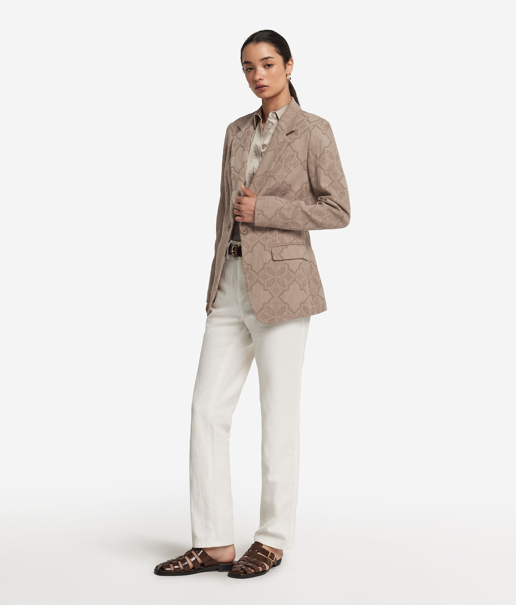 Giacca Jacquard