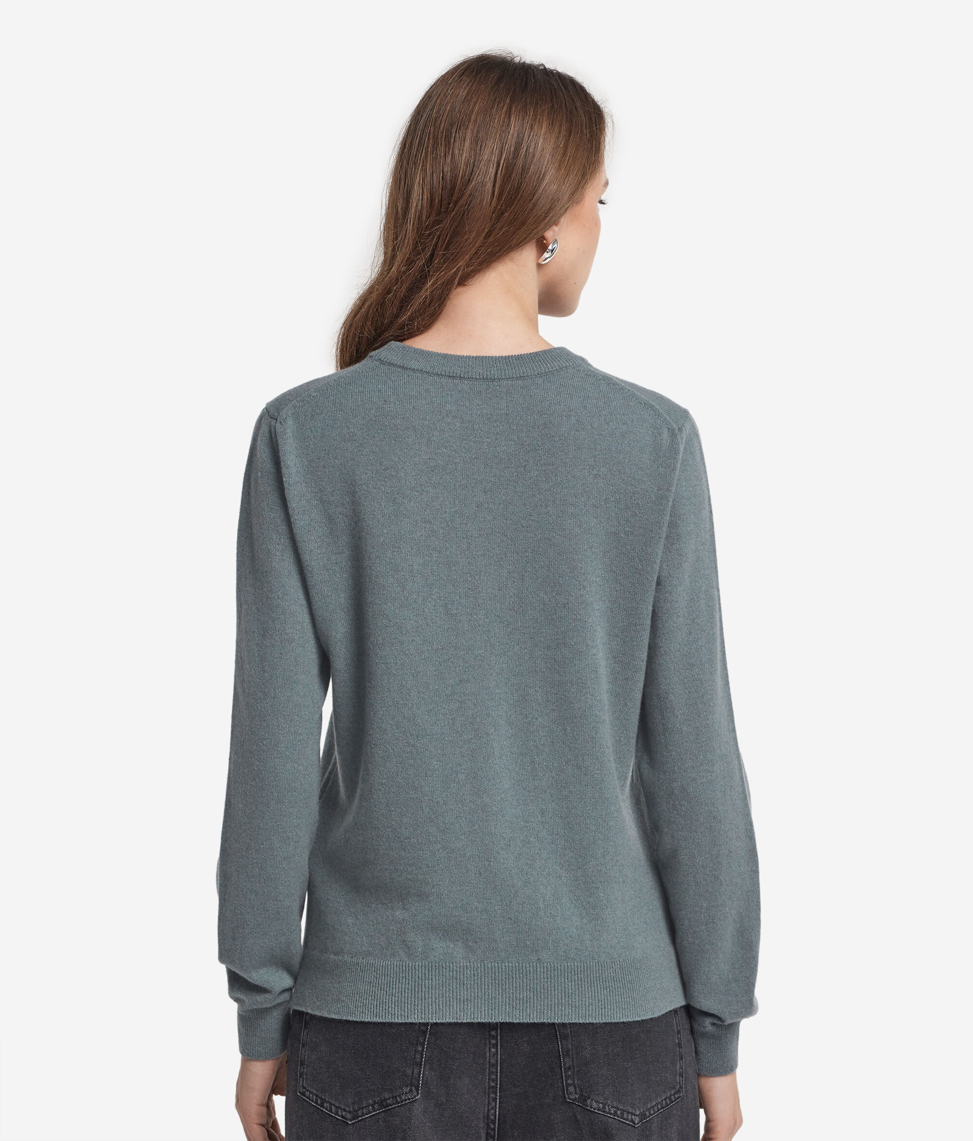 Ultrasoft Cashmere Long Sleeved Crewneck Sweater