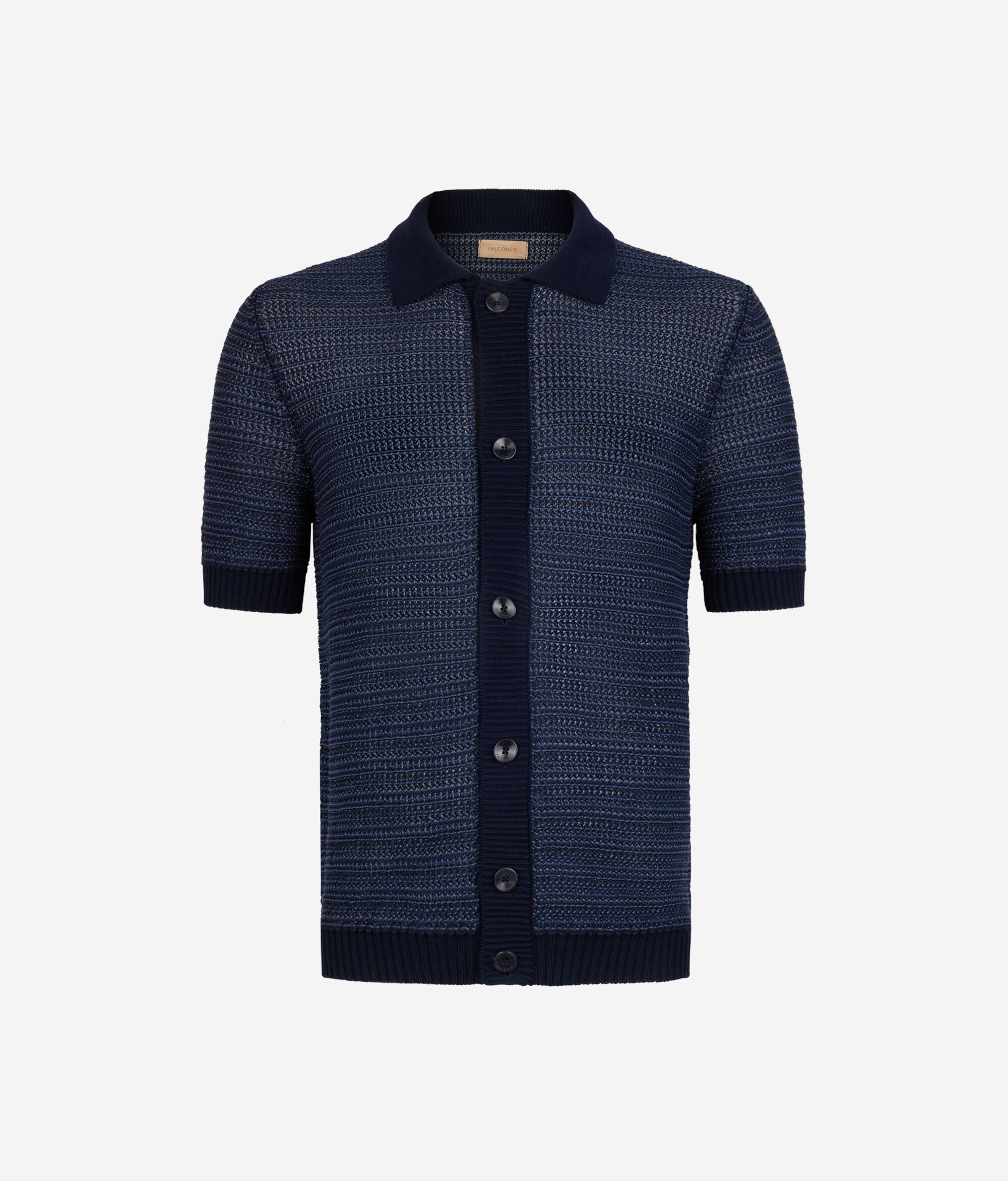 Short-sleeved polo shirt