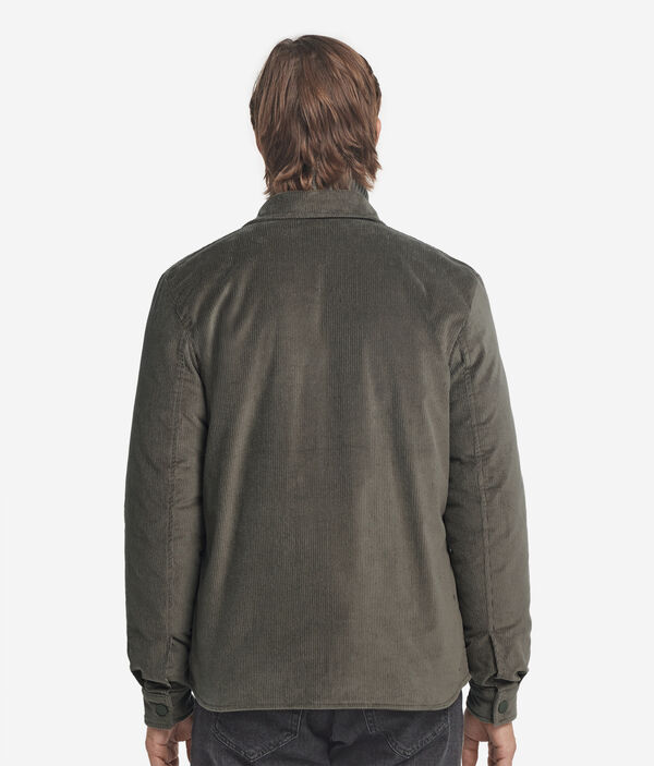 Куртка-рубашка из вельвета