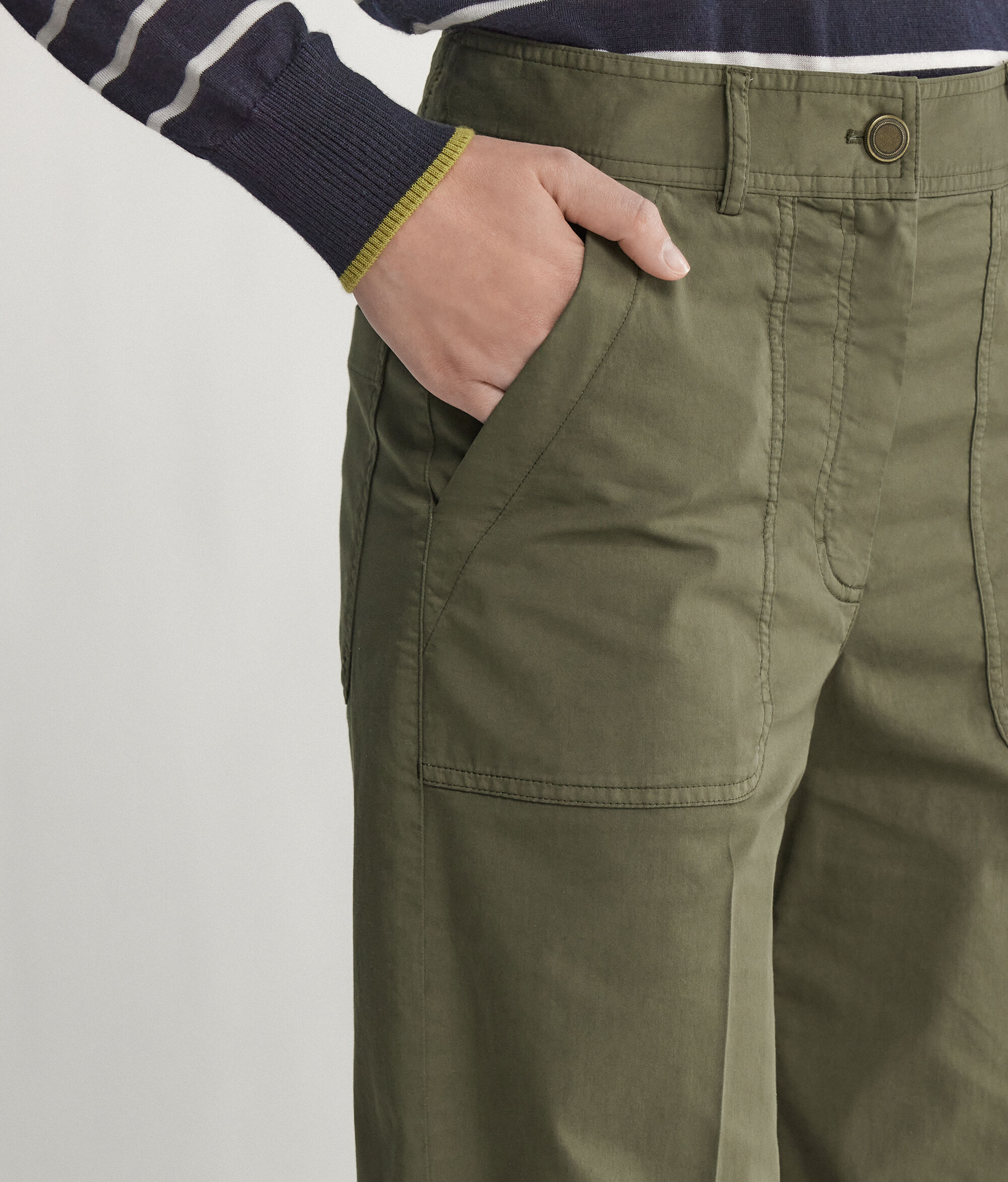 Patch Pocket Trousers