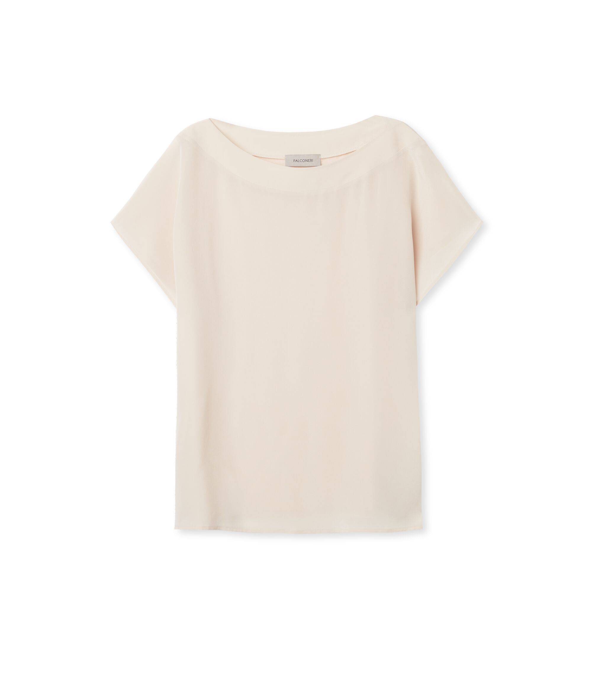 T-shirt Scollo Barchetta in Seta e Modal_8378