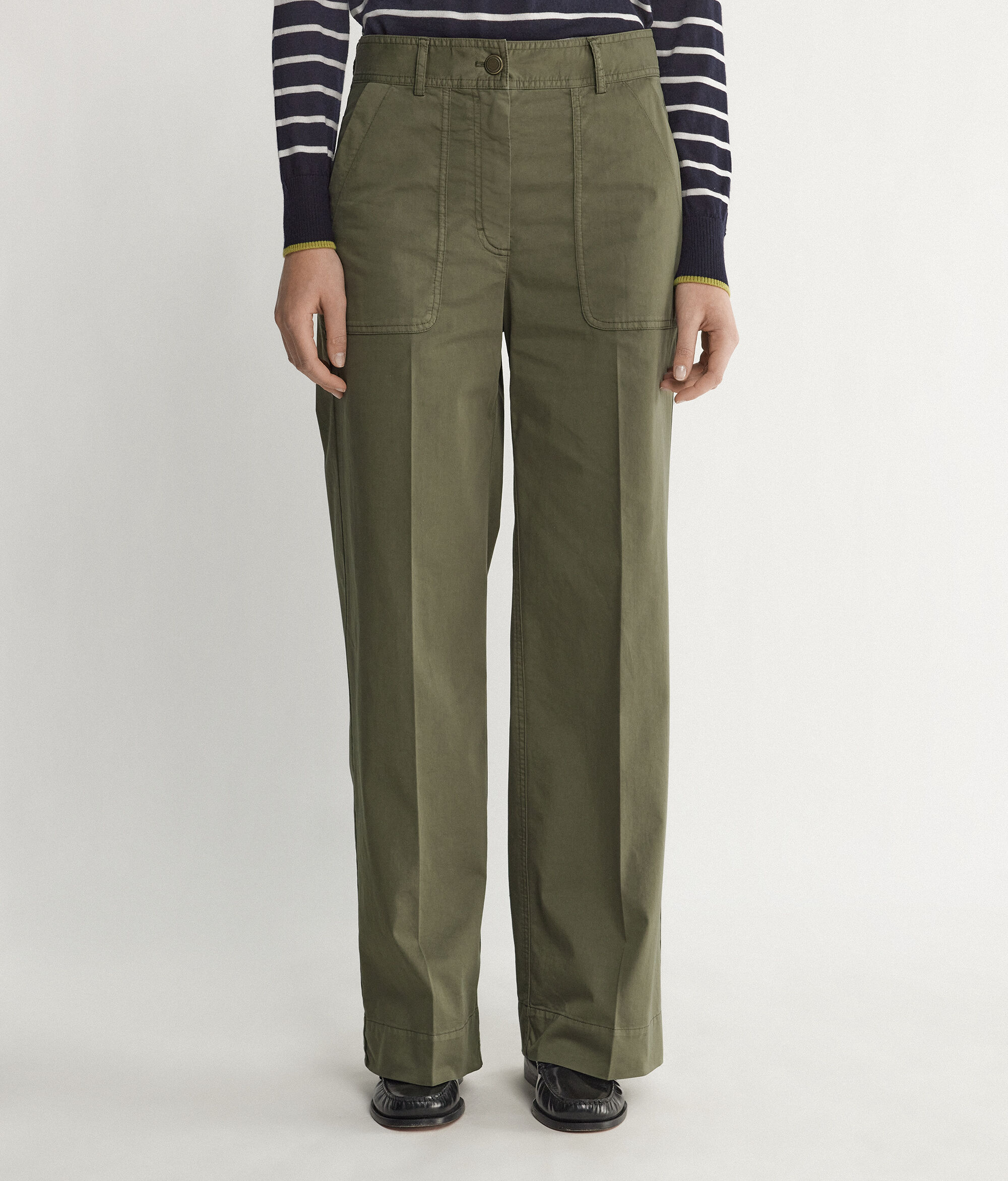 Patch Pocket Trousers