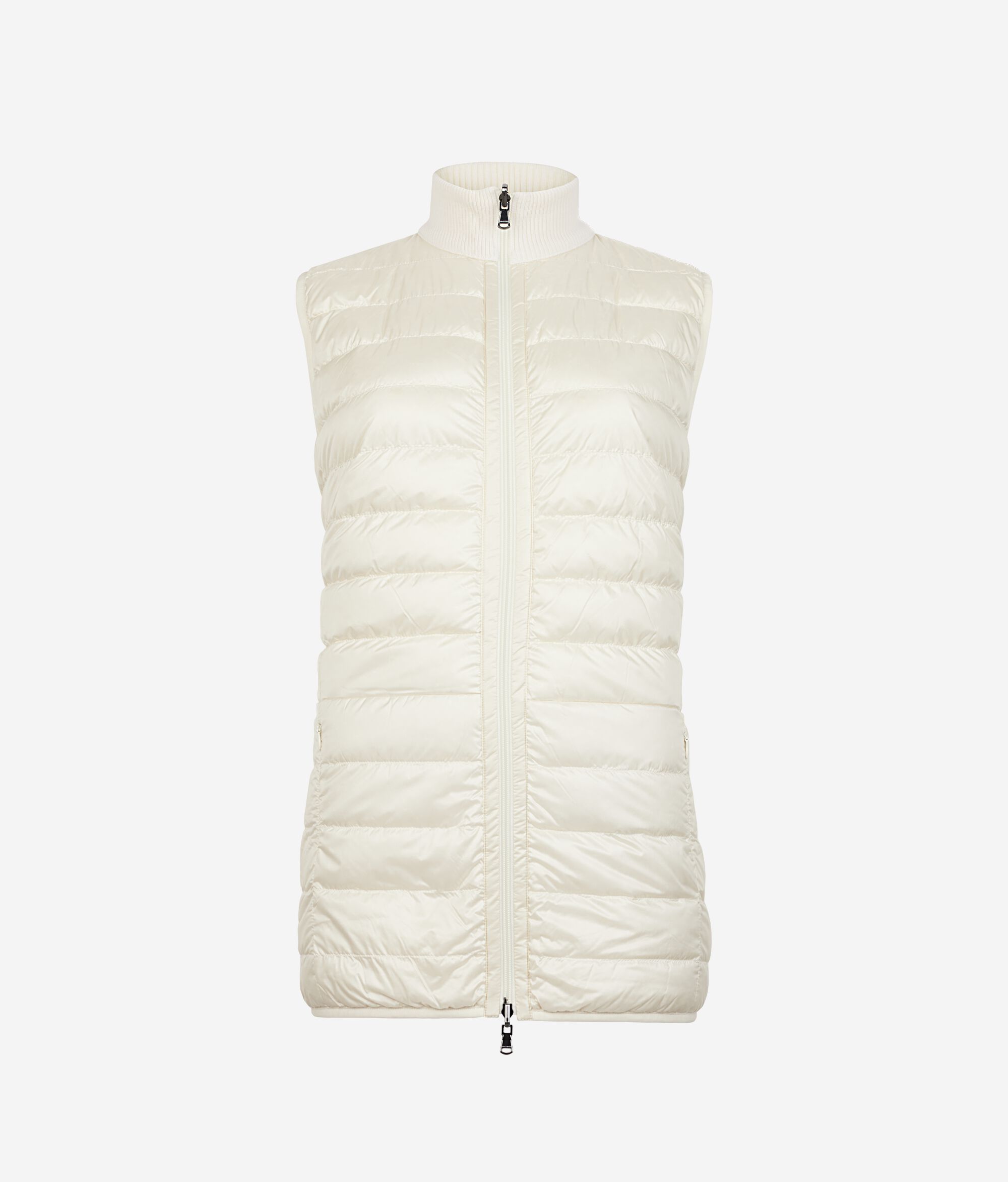 Reversible Sleeveless Short Quilted Jacket