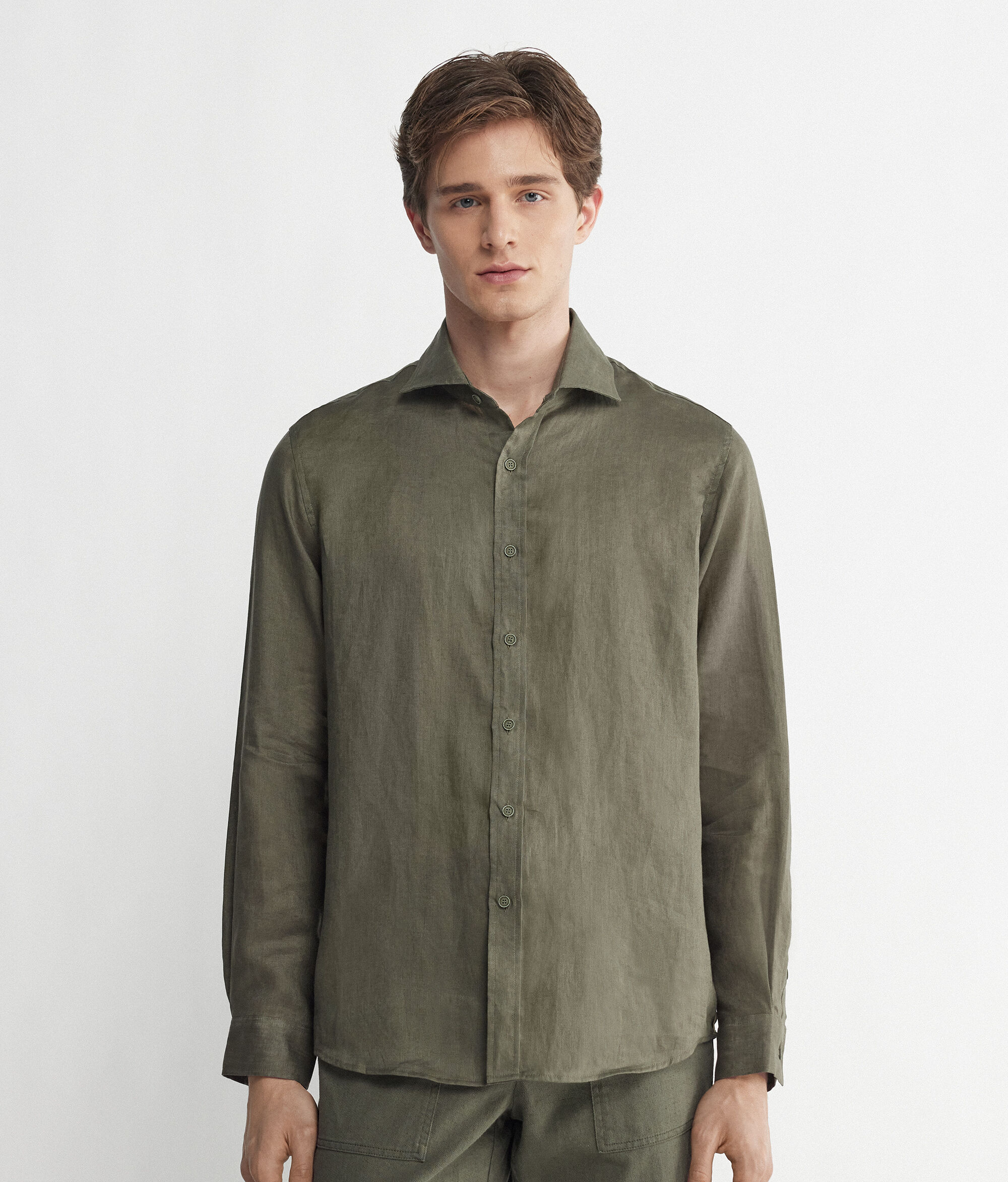 Camisa de lino