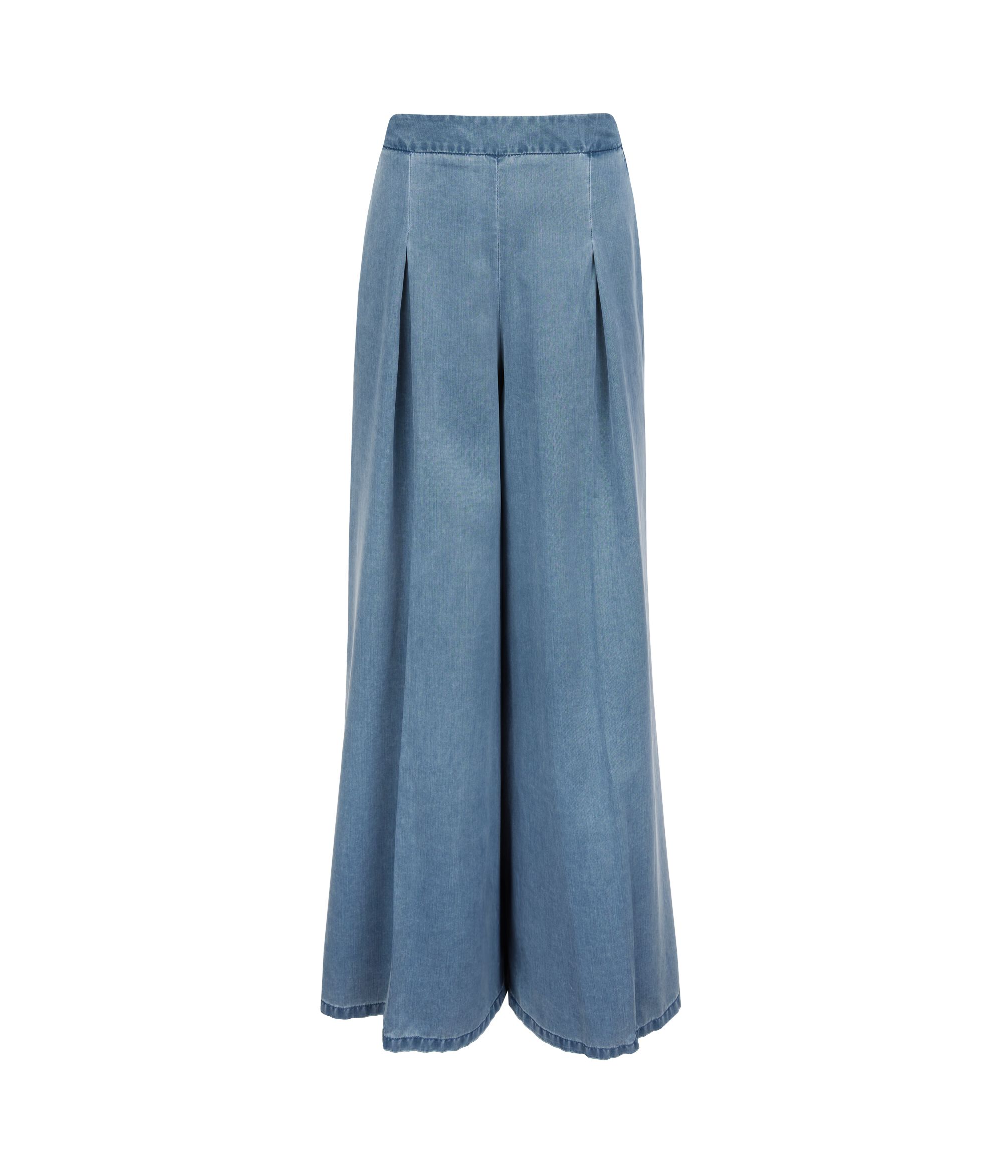 Weite Hose im Used-Look