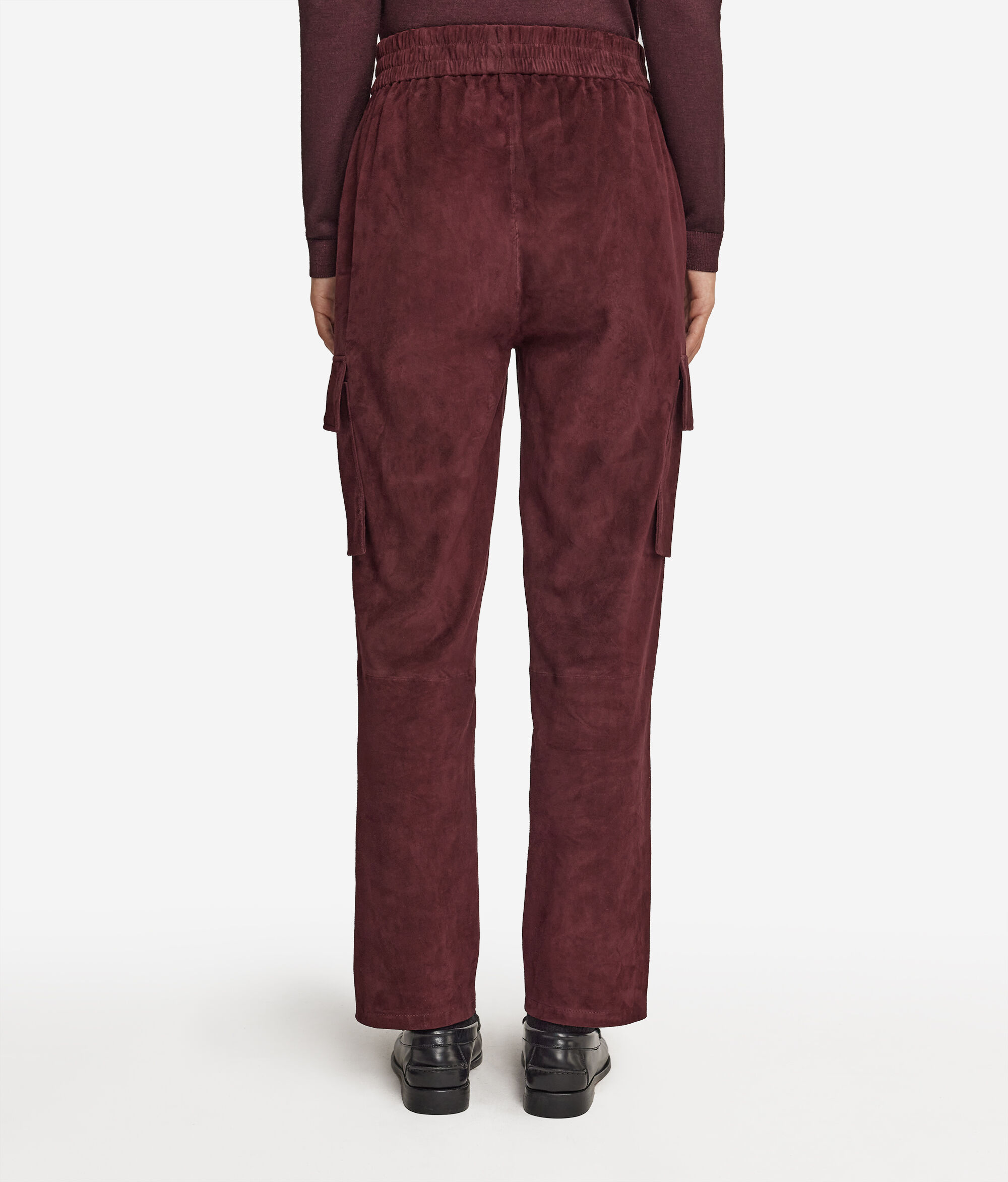 Cargohose aus Wildleder