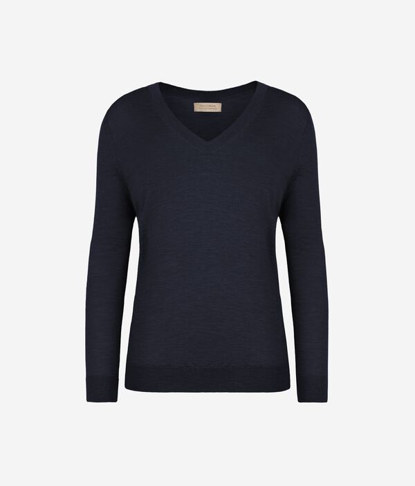 Пуловер из ультратонкого кашемира