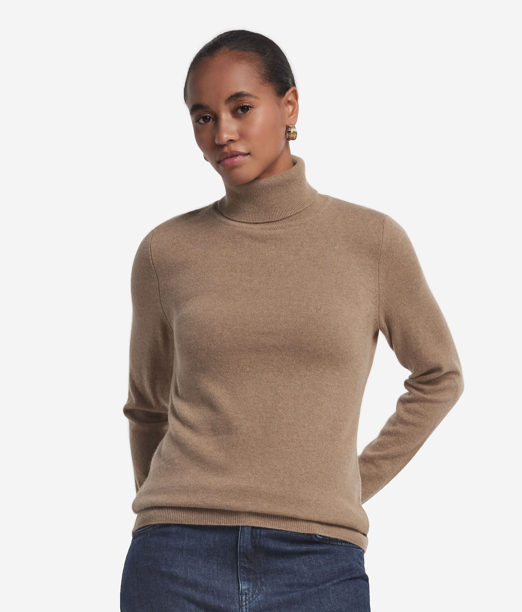 Ultrasoft Cashmere Turtleneck Jumper