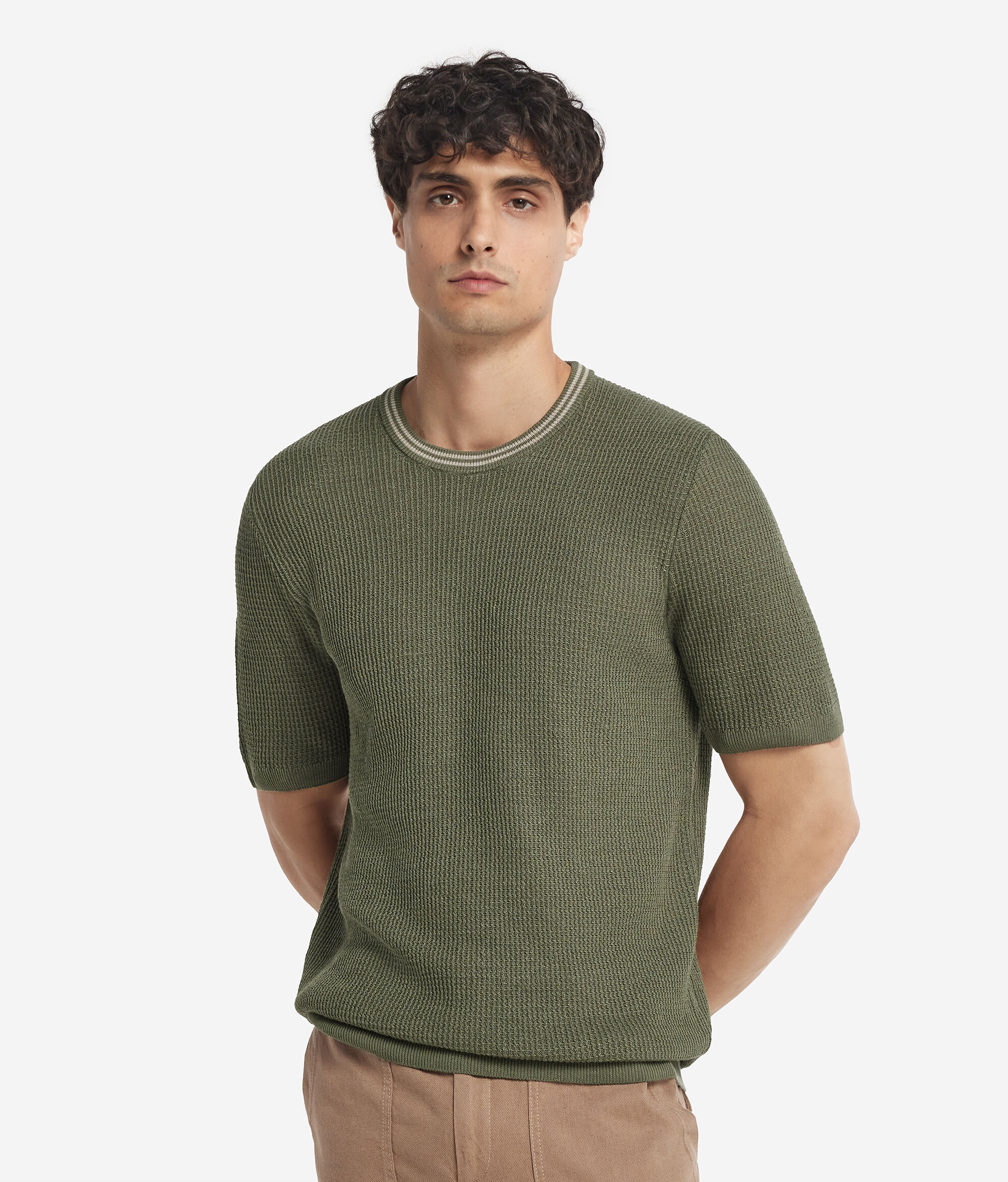 Tricou Țesătură Gofrată