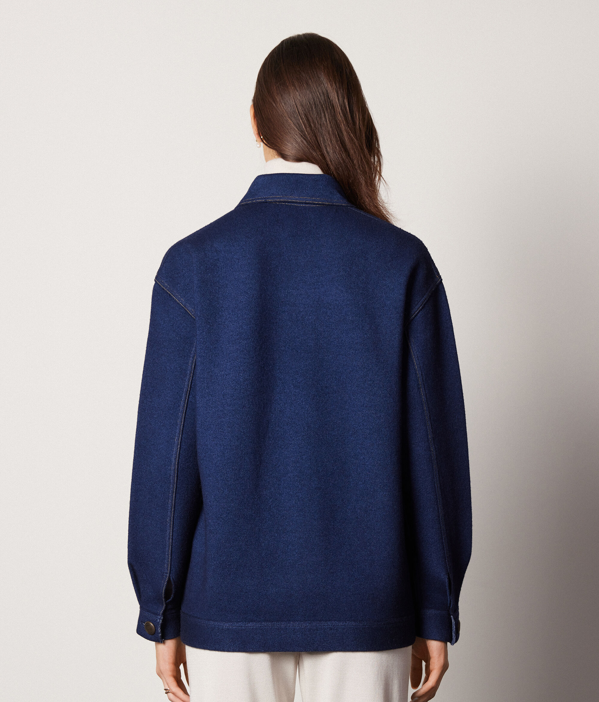 Куртка-рубашка из кашемира