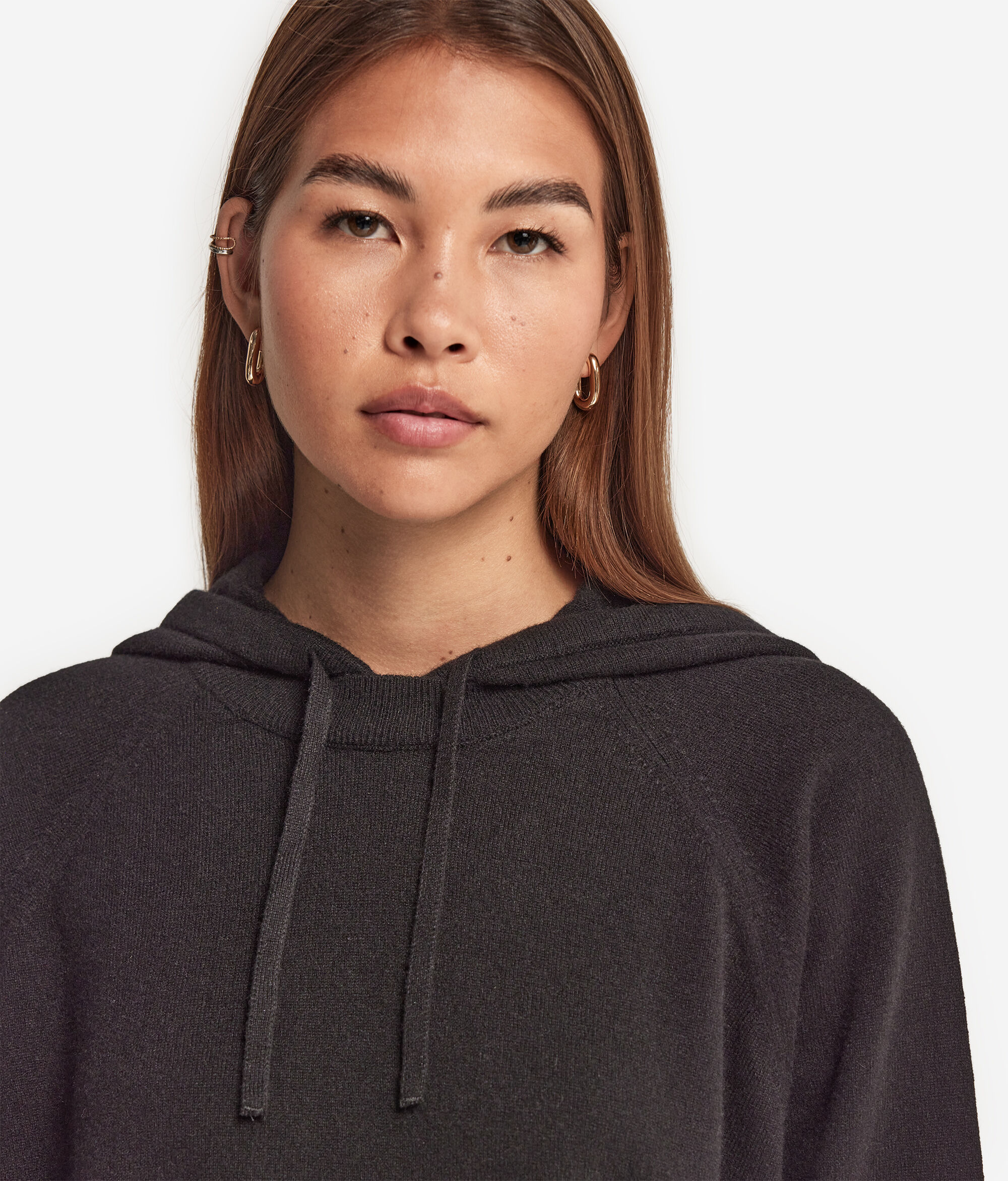 Sweatshirt mit Kapuze aus Kaschmir Ultrasoft
