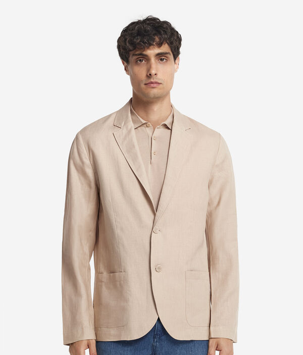 Пиджак изо льна