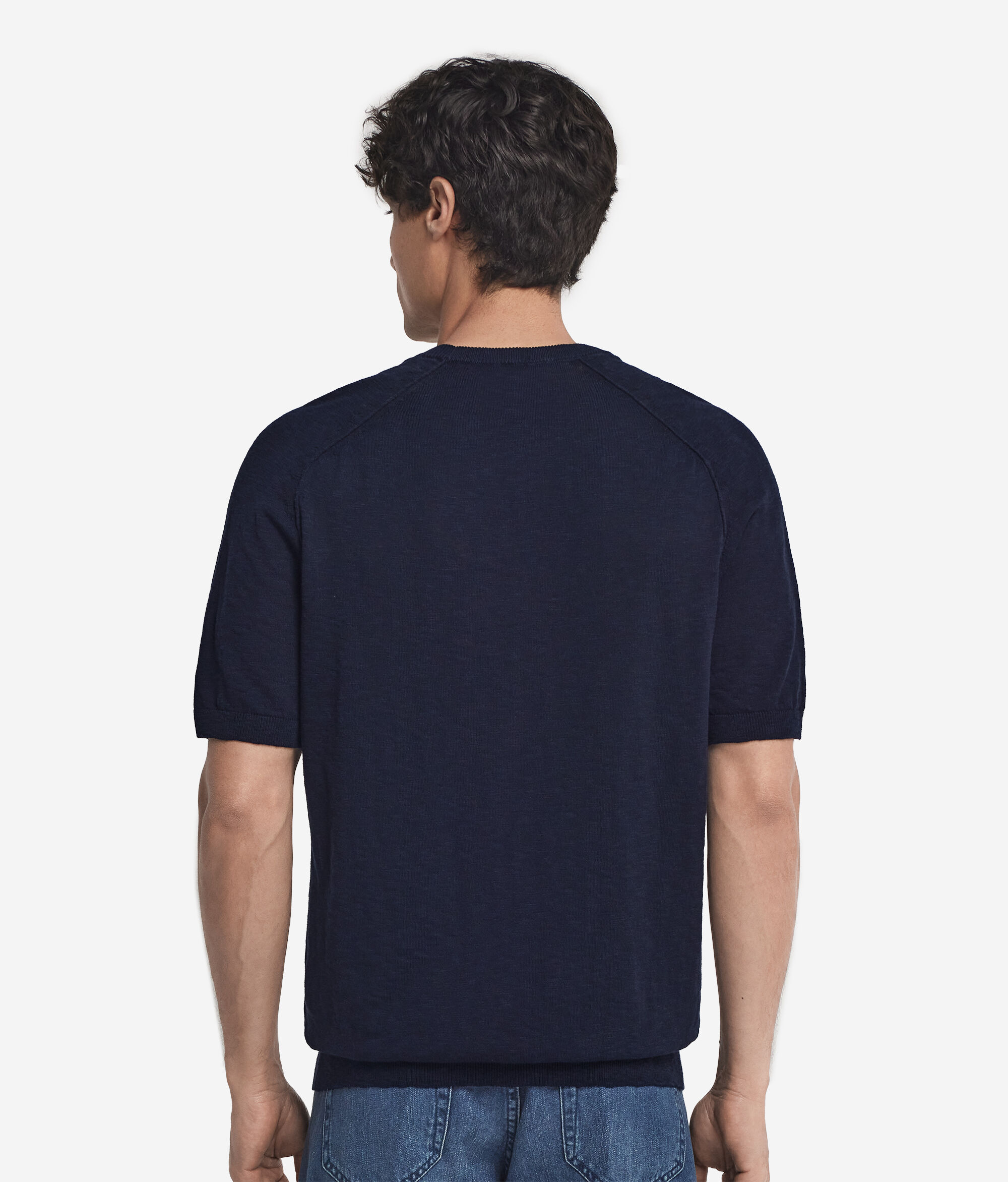 T-shirt en coton multibrin