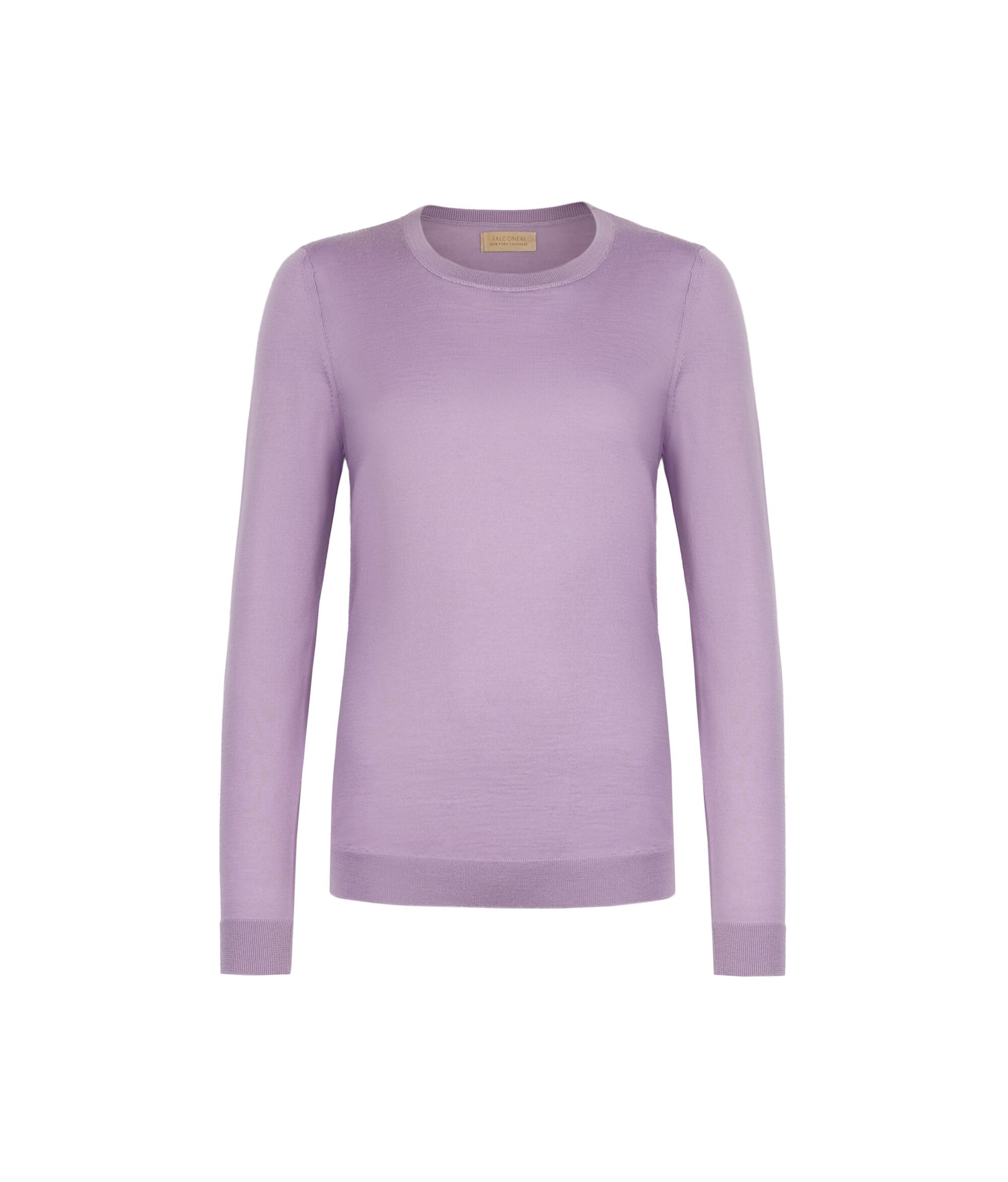 Svetřík s Kulatým Výstřihem z Kašmíru Ultrafine